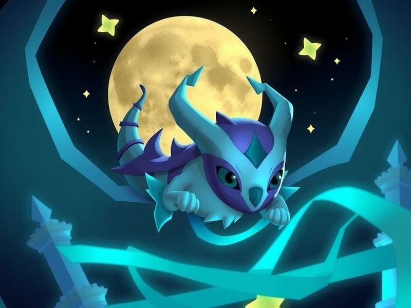 Lunar Lash Moonlight Quest Game Banner